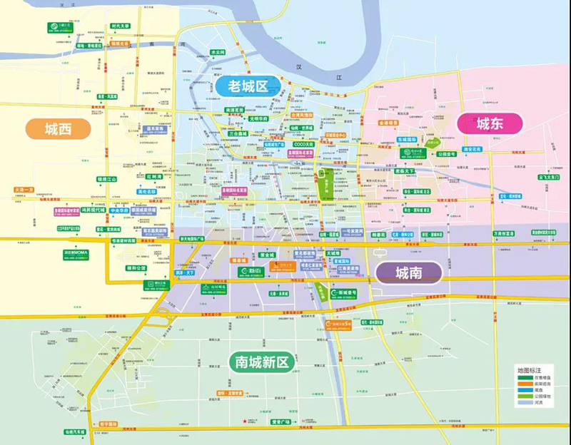 仙桃高新区规划图图片