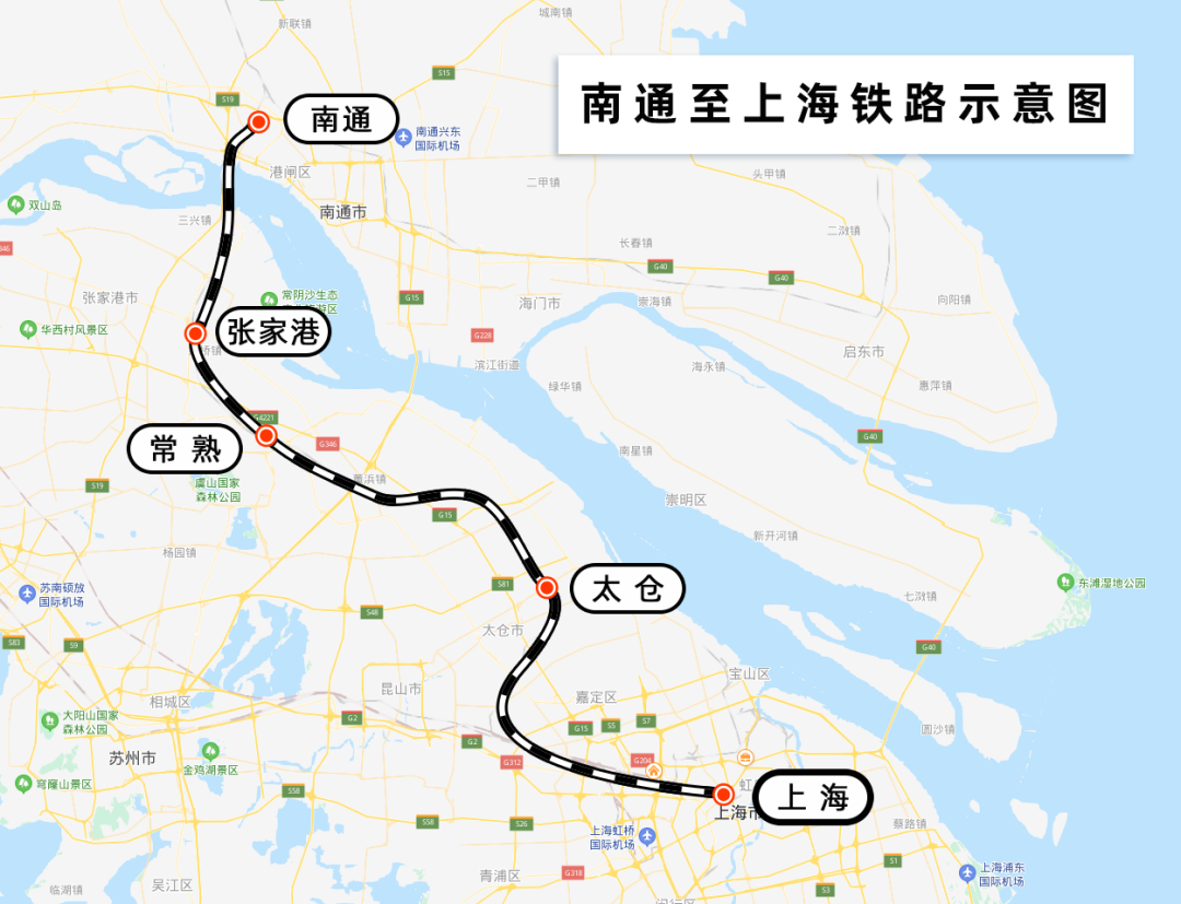 定了！通沪铁路7月运营，宁启-通沪铁路增开动车组38对
