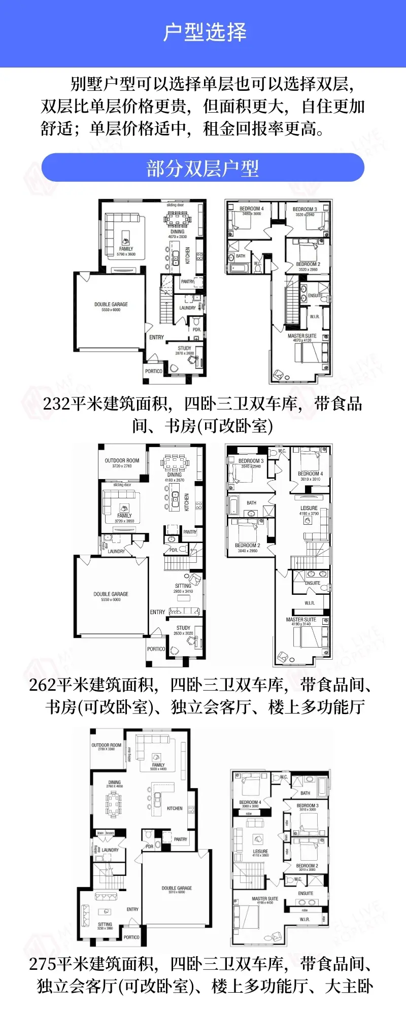 延吉英伦小镇户型图图片