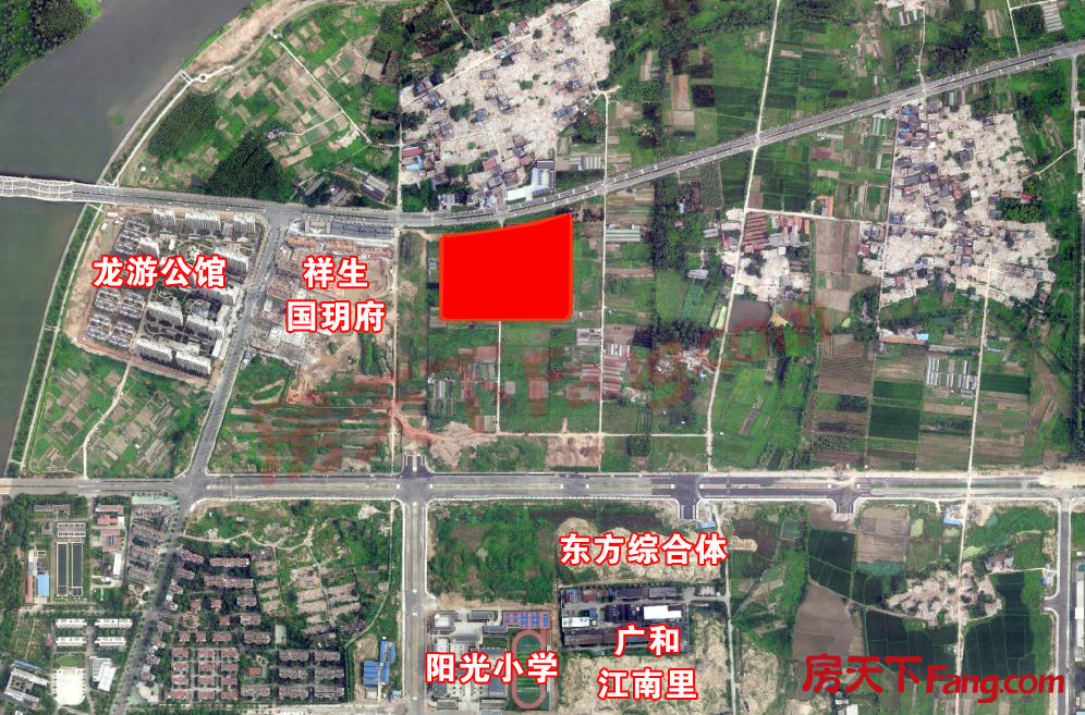 龙游城东片区推出一宗宅地 起始楼面价6504元/㎡