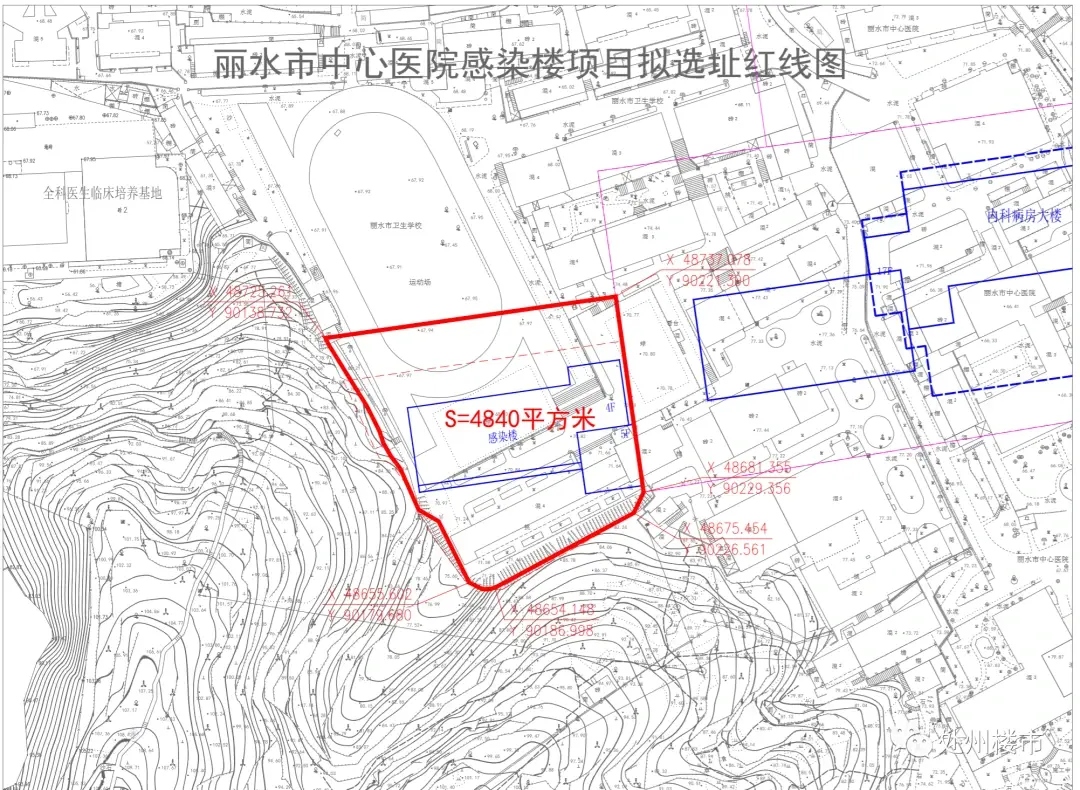 丽水一波项目规划公示来袭！包含学校、医院、住宅等项目