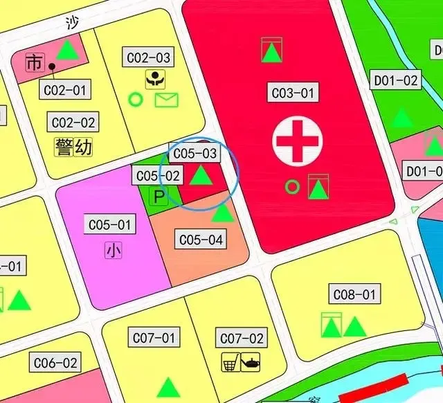 学校定了西区彩虹板块调整新增4宅地2号线仍经过