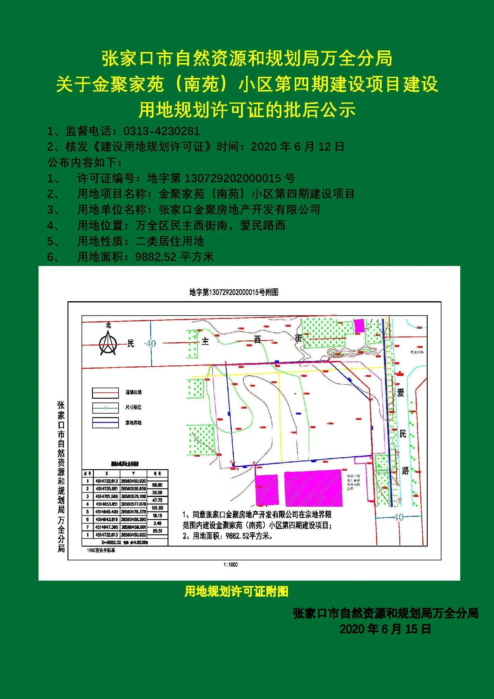 新房市场不断充盈 万全又一项目有新消息！