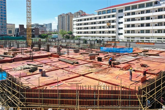 漳州市二实小迎宾校区扩建项目进展来了，建成后长这样！