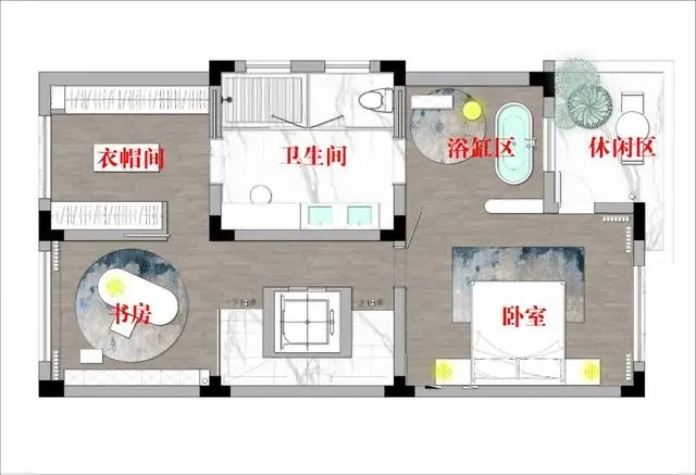 臥室內部佈局:從8㎡以下再到大套間,設計師全都詳細規劃好了