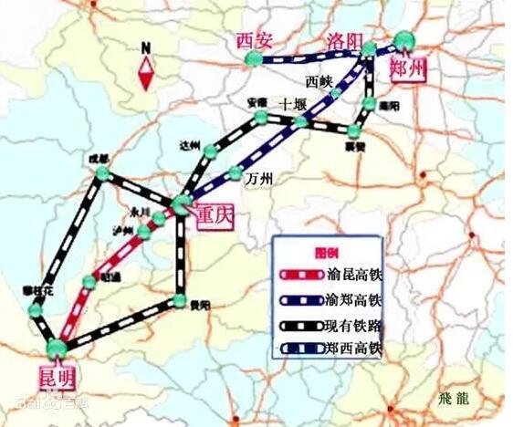 大理铁路消息捷报频传，局部解读云南铁路“八出省五出境”规划