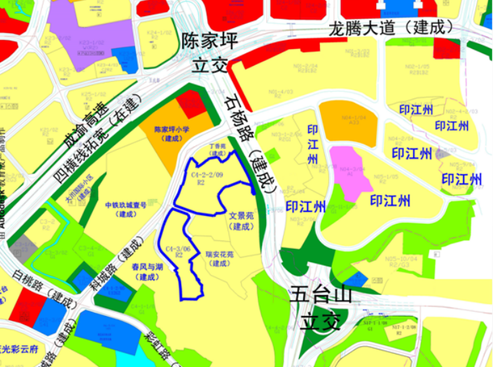 大渡口区大渡口组团h分区h地块用途:二类居住用地土地面积:74152