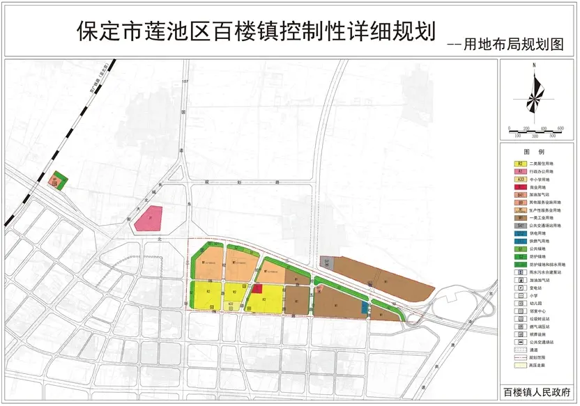 公示|莲池区百楼镇规划图来了-保定新房网-房天下