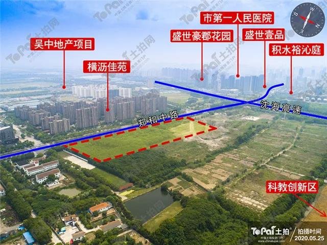 重磅！娄江新城一宗约82亩住宅地块将于近期推出
