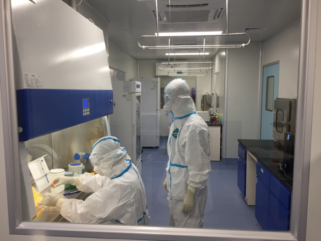 钦北区疾控中心核酸检测实验室正式启用