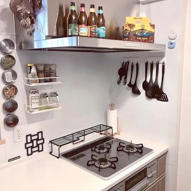 看完这20个日本人厨房灶台收纳大写的佩服一点空间都不浪费