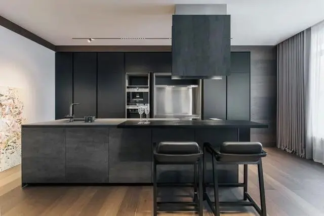 大宅别墅装修中西厨设计但凡高级的家都有这样的配置