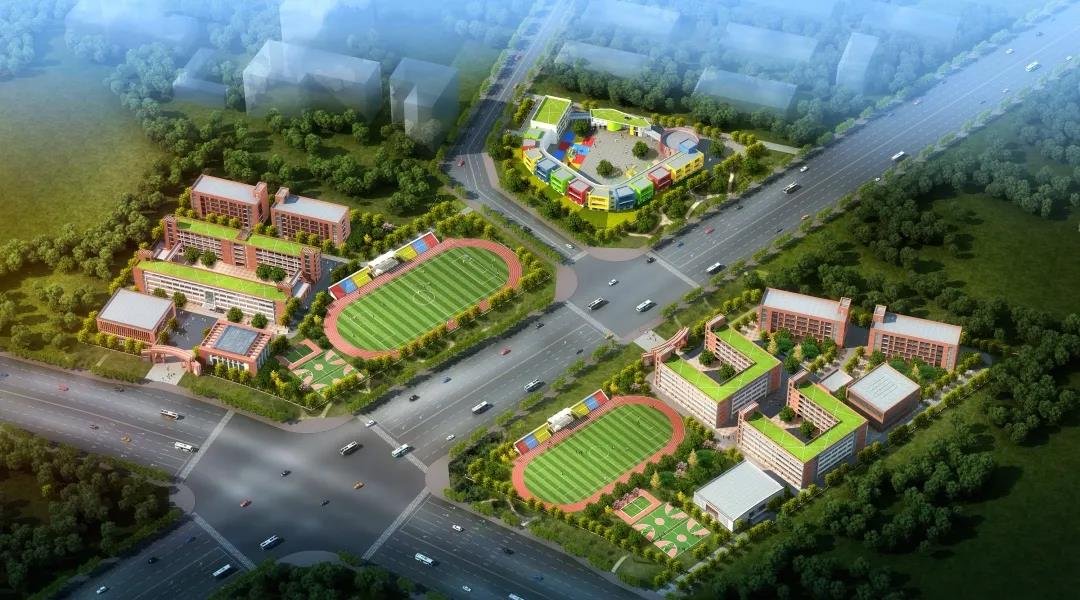 建业碧桂园·龙悦城 | 第十五完全学校开工，西区价值再攀升！