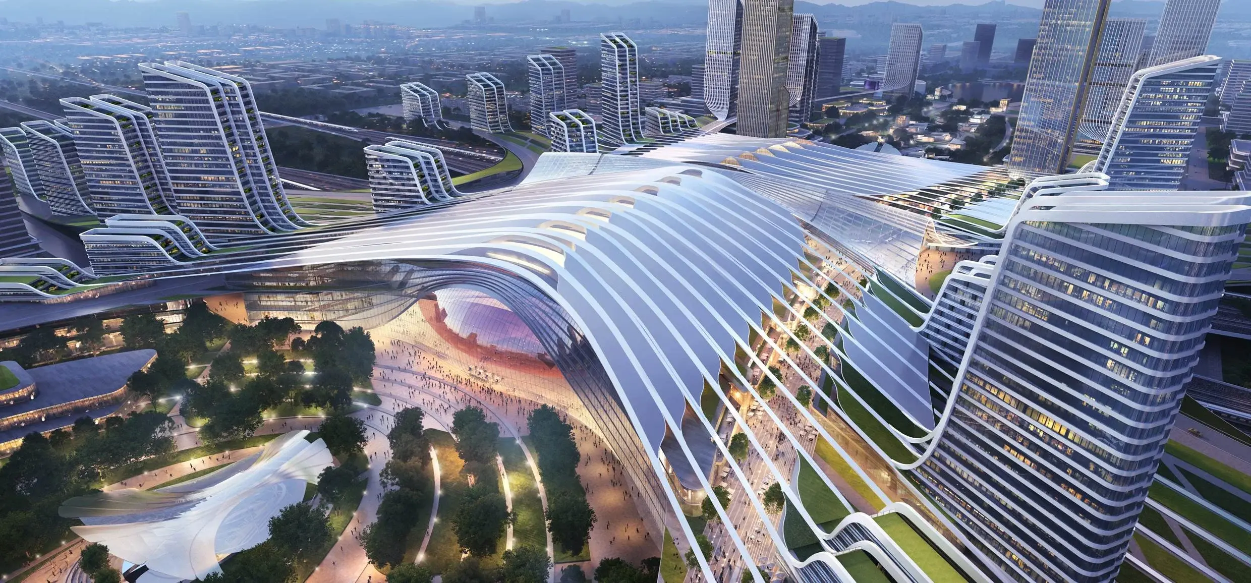 轨道换乘最便捷及双机场零换乘的铁路站点,也是成都tod城市级站点之一