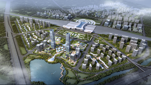 襄阳城际空间站丨绿地以先见，见未来！焕活城市再进化！