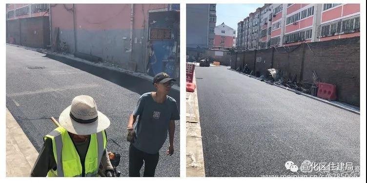 好消息！宣化区顺城街、龙烟小区道路改造工程竣工通车