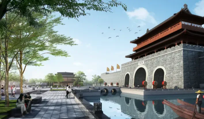 院落中国一鉴倾城济州古城香樟园营销中心盛大开放