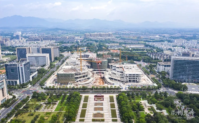 主体结构完成93.5%！衢州市文化艺术中心和便民服务中心，向你报告！