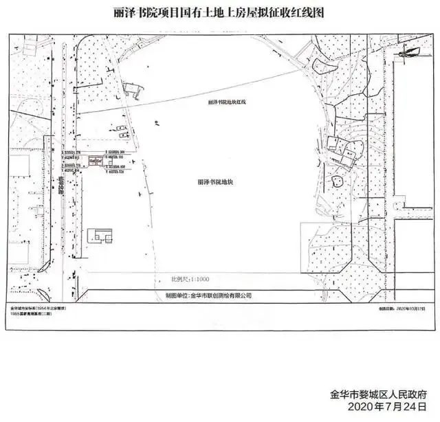 金西峙垅湖区块、秋滨区块房屋征收红线图公布，一大片房屋将拆迁