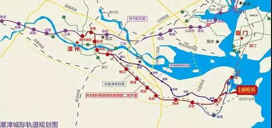 厦漳泉轨道交通R1线已明确项目业主单位！正在开展可研编制前期工作……
