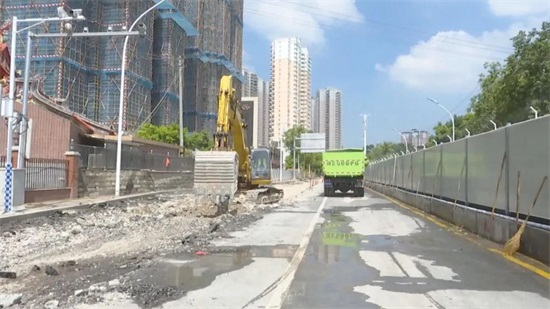 芗城区瑞京西路（西洋坪路至金峰南路）路面改造工程开工