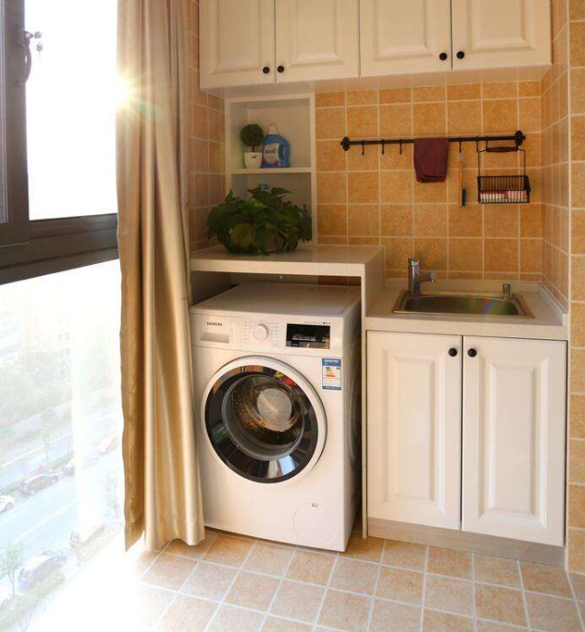 波轮洗衣机台面效果图图片