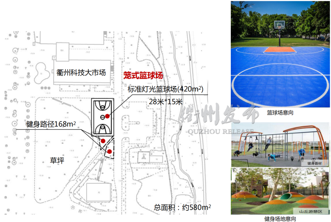 足球场、篮球场、羽毛球场……衢城15健身圈这样打造，你怎么看？