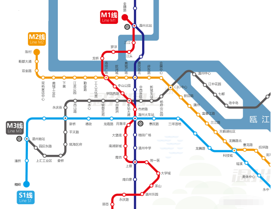 温州地铁m3线图片