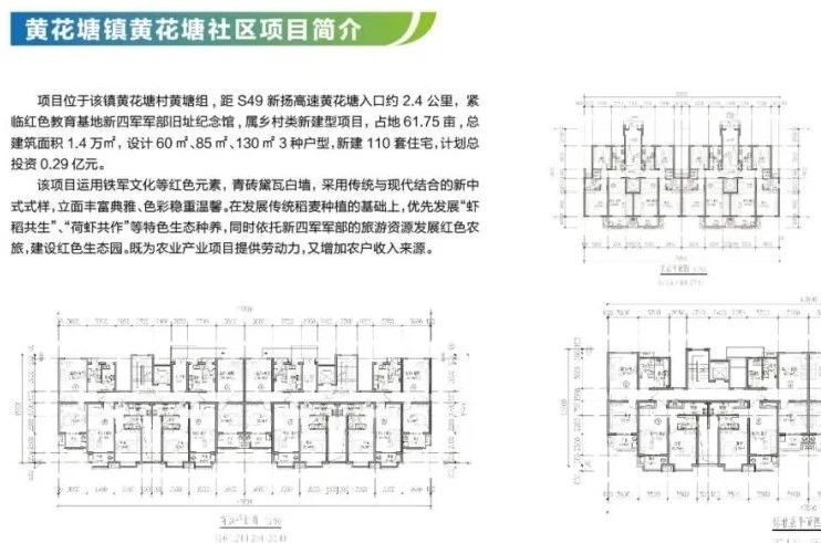 盱眙30个现代化农房改善住宅，可以选择了