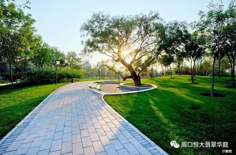 恒大翡翠华庭丨三园环绕绿色生态，打造周口宜居新地标！