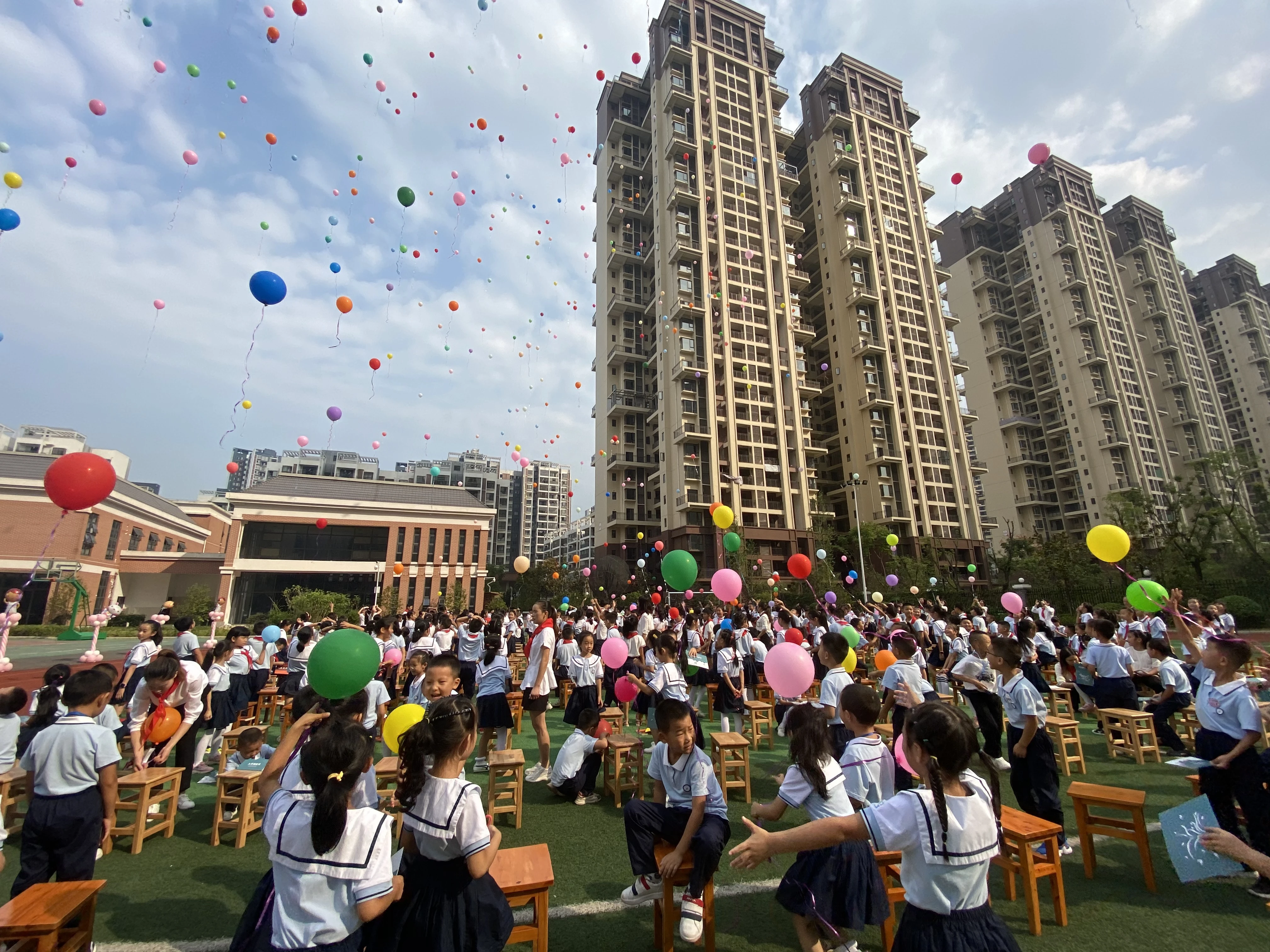 白鹭湖小学开学典礼圆满落幕