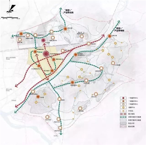 2011年上饶市城乡规划局公布的《上饶市城东片区控制性详细规划草案