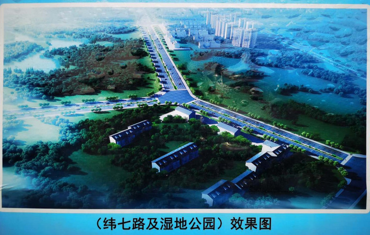纬六路、纬七路…9月实探宣化滨河新城项目建设进度