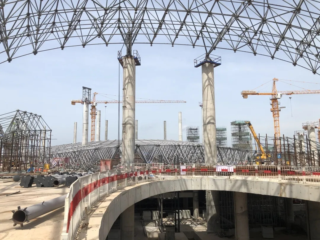 【施工】预计后年投用！广东第三大机场航站楼主体结构基本完成
