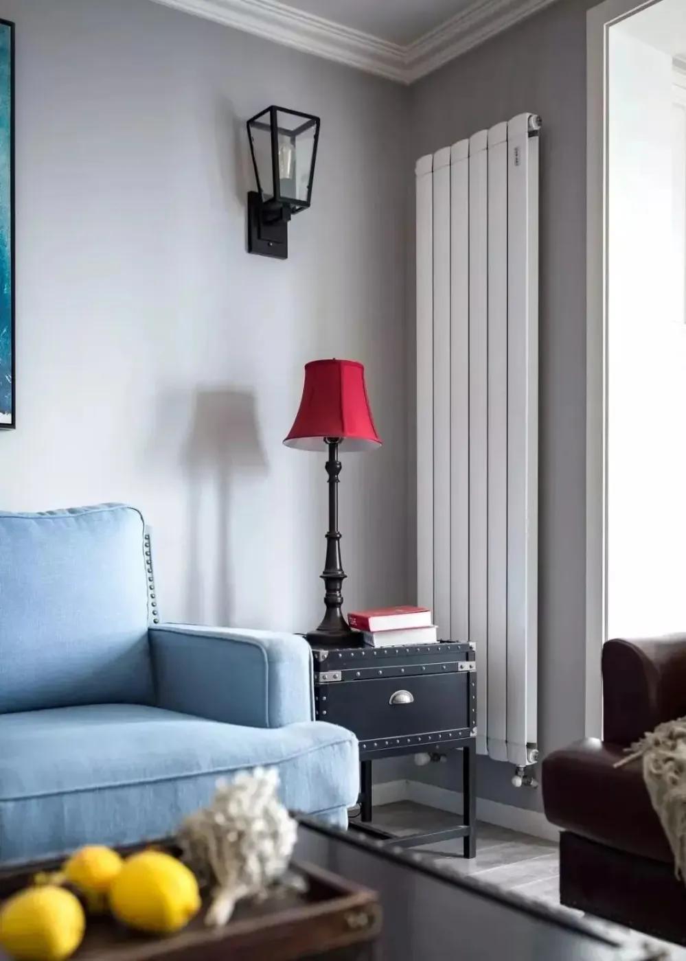 寒露新房装修暖气片怎么装更好看窝优装实景分享