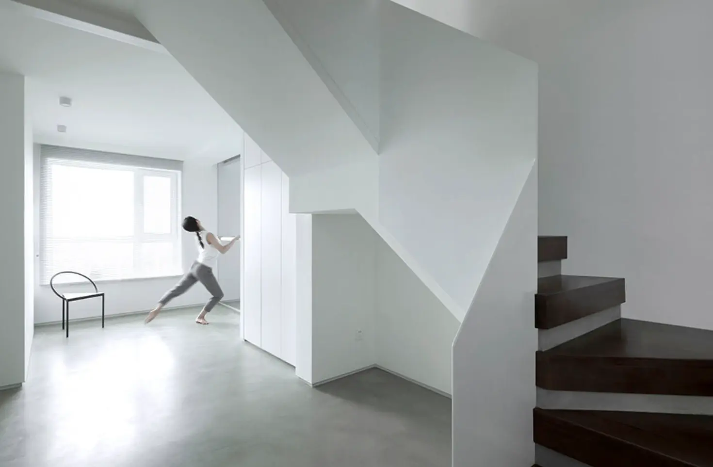 看了她家才知道白墙灰地会这么美看见第一眼就心动了