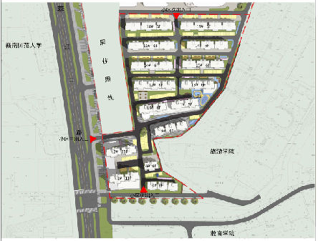 蓉江新区坪路小区外立面提升改造工程项目规划批前公示