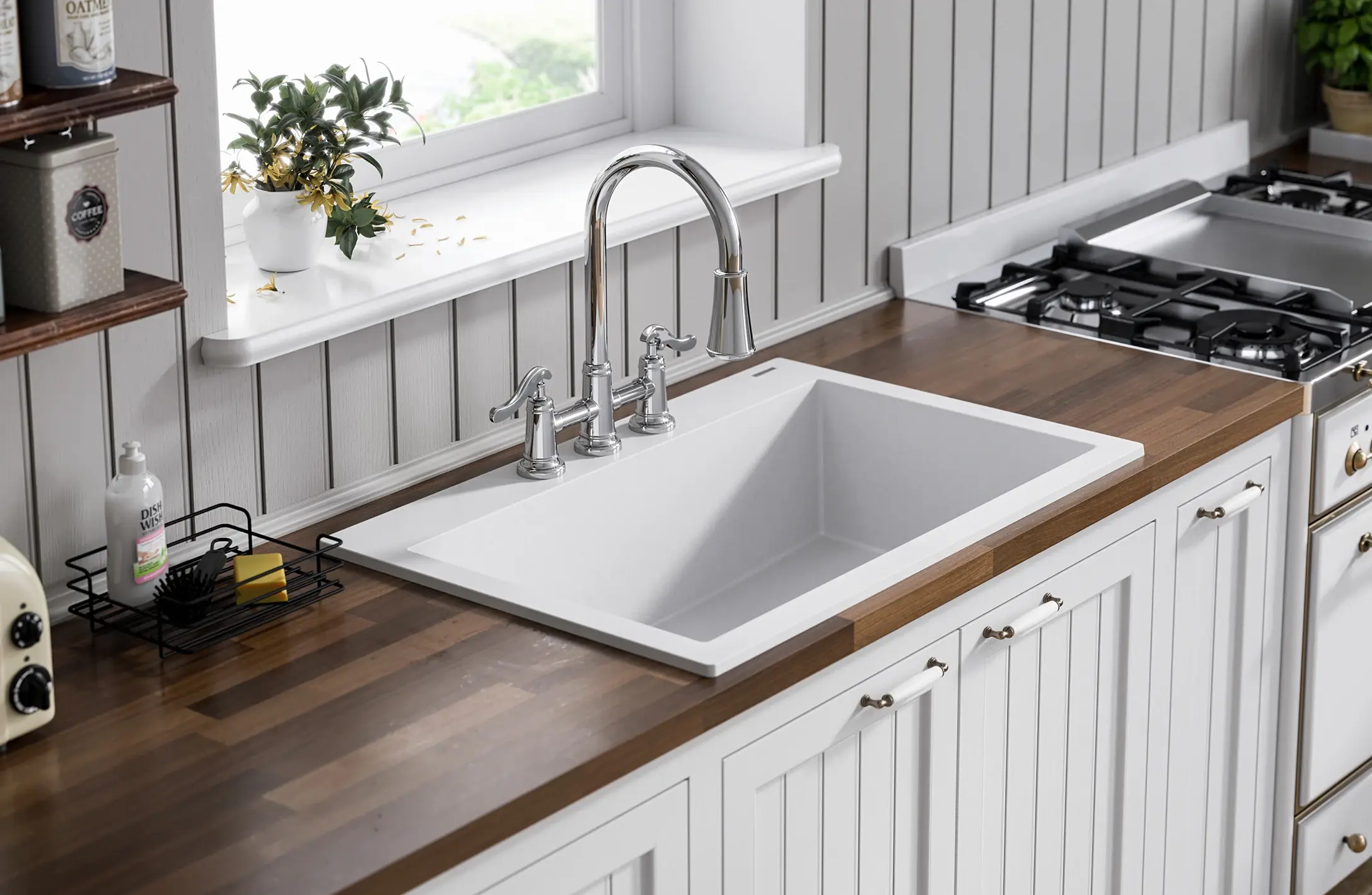 厨房水槽怎么选?你关心的,其实只有五个方面,其它不用考虑太多_房产资