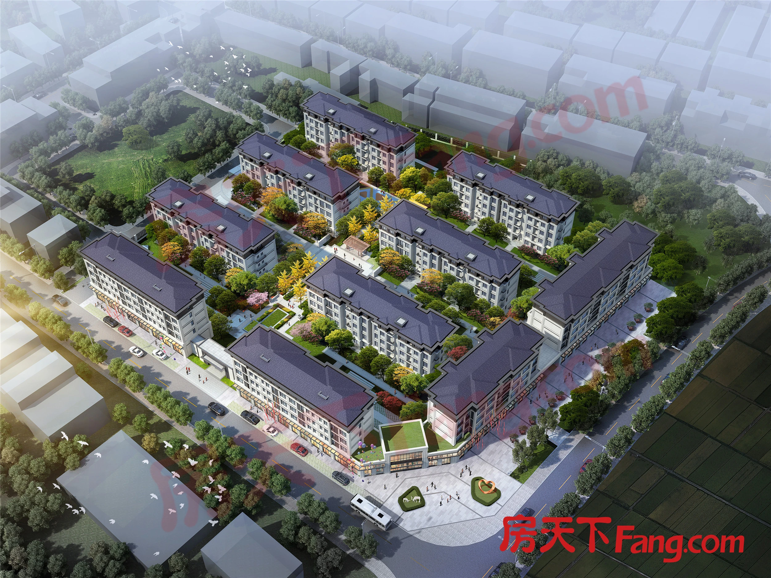 江山又一住宅小区规划公示，总建筑面积29682.46㎡