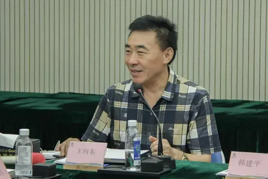 智慧建筑(广东)研究院院长王向东发言 -河南省建筑业协会消防分会会长