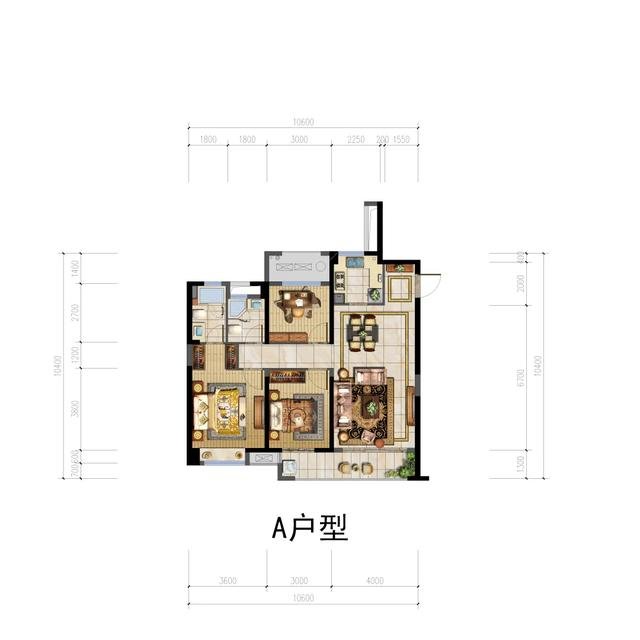 高力·铂金家园|承载一家人幸福的阳光三房