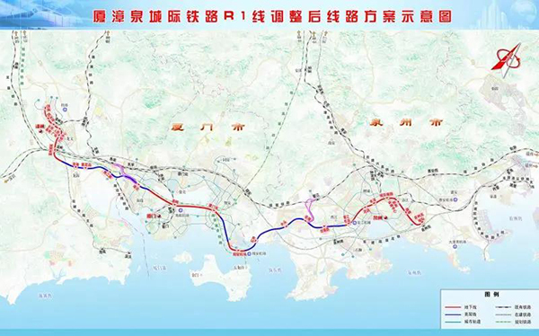 公示！厦漳泉城际铁路R1线进入漳州主城区，设这些站点……