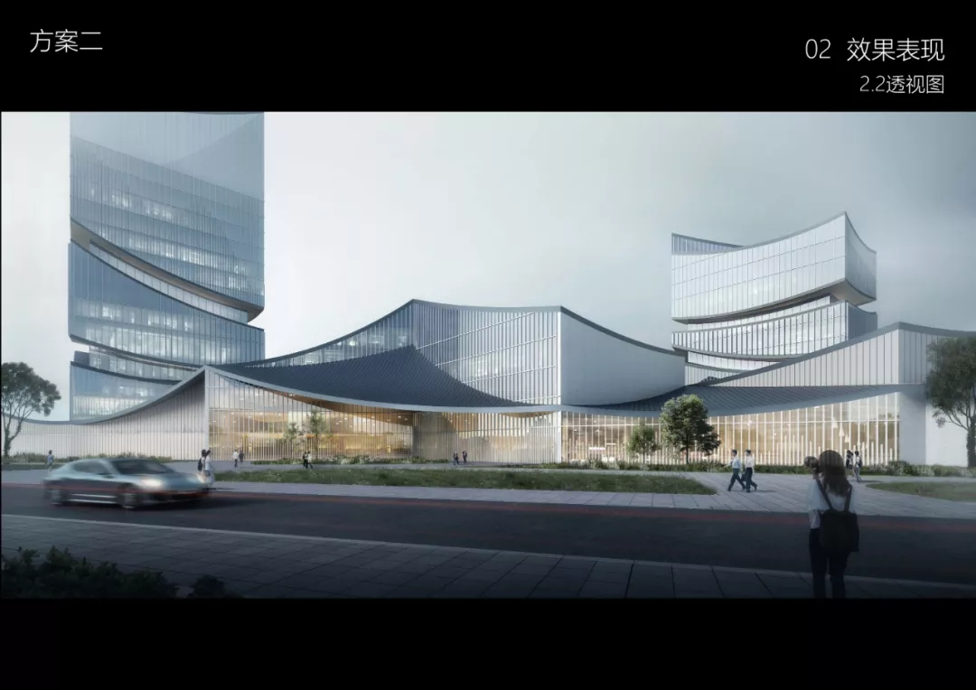 智慧新城“三中心”两款设计方案公开展示，征求你的意见！