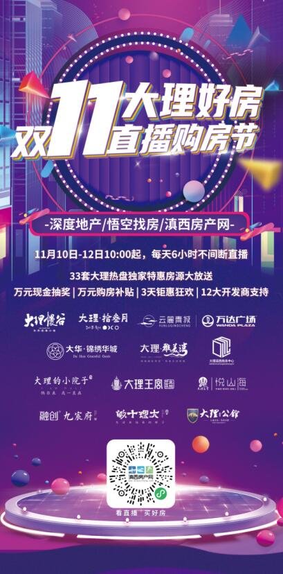 壹周楼市|11月周大理楼市报告出炉，买不买房看了再决定！