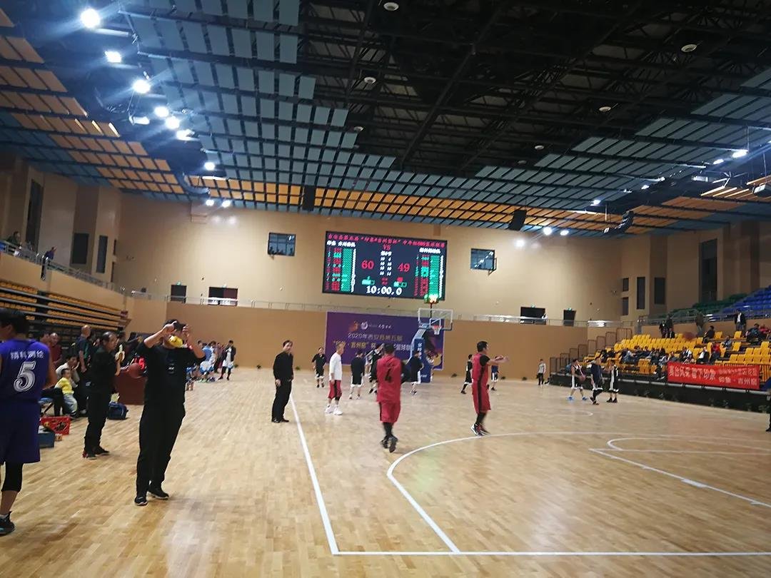 赛出风采，留下印象——2020年吉安县第五届“印象·吉州窑杯”中年男子篮球联赛进行中