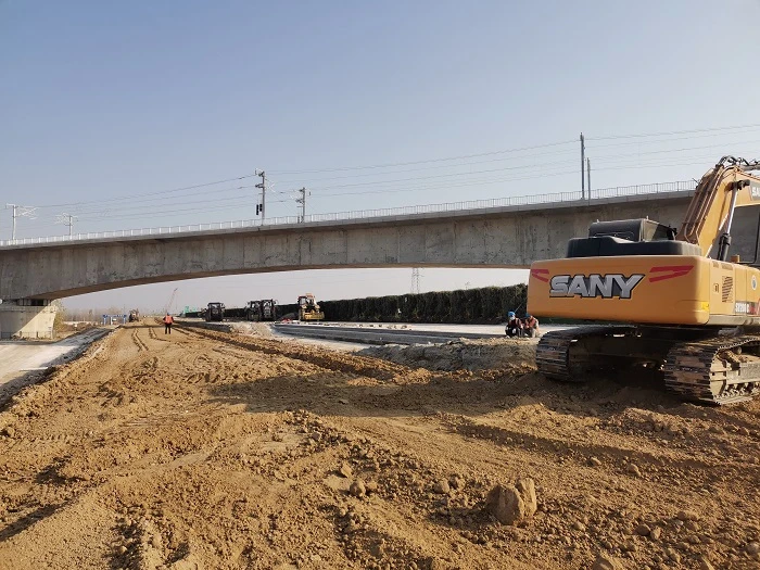 京沪高速改扩建新沂段建设，工程正在提速！