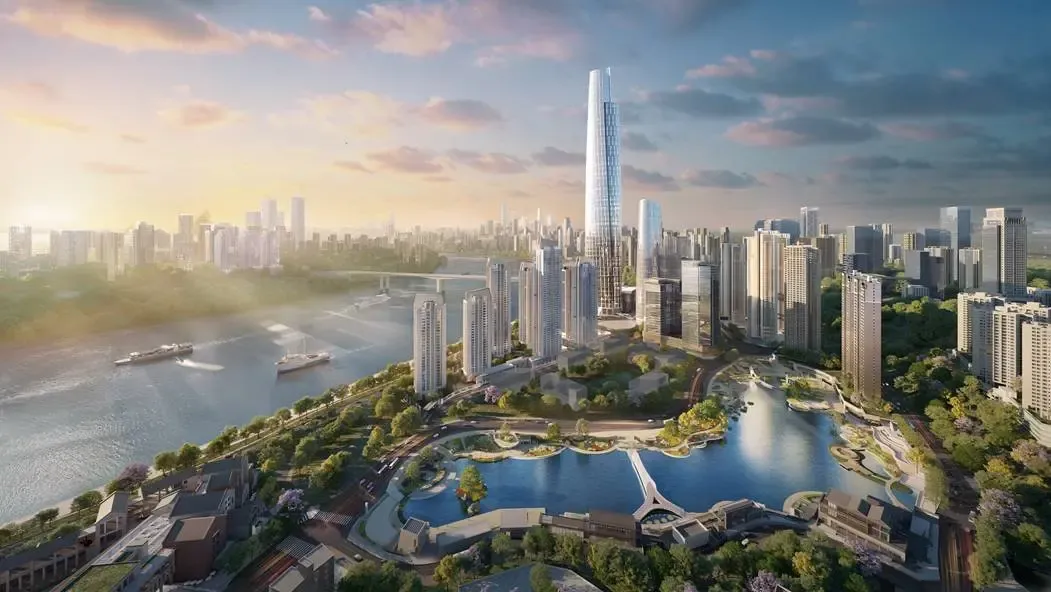 重庆滨江豪宅让高度重新代表城市万科锦绣滨江再造重庆仰望