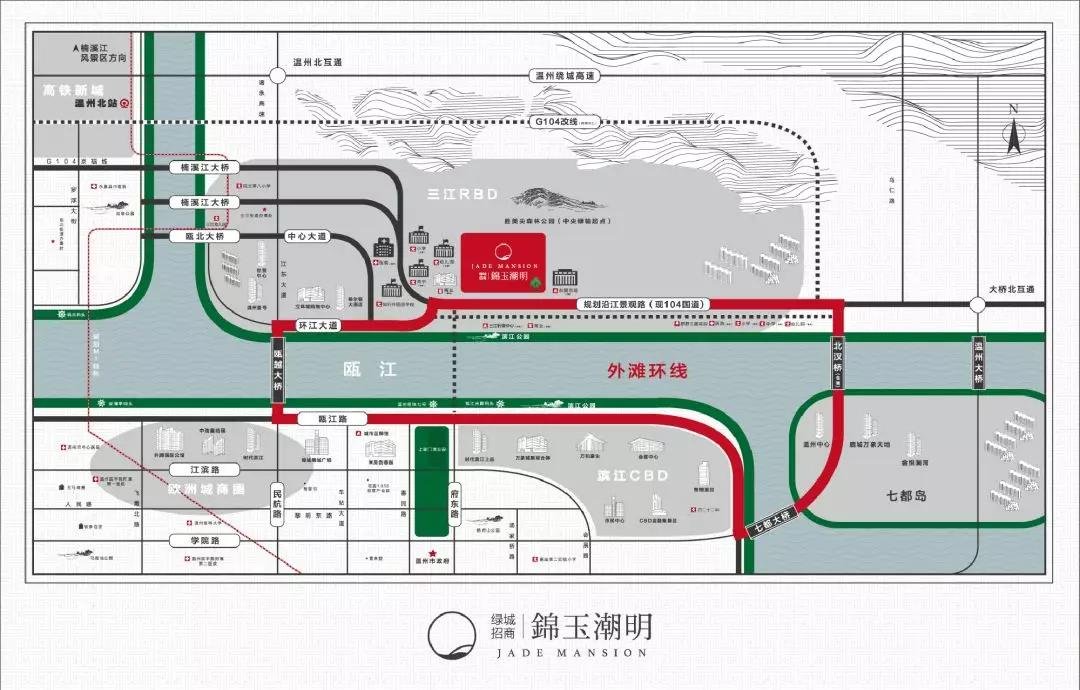 十三桥隧即将成型，三江房价看不到顶点？这个风口上的绿城红盘即将开放示范区