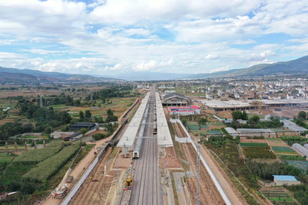 大临铁路巍山站建设进入全面冲刺阶段​ 将于12月28日通车
