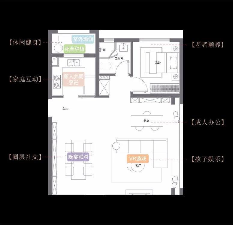 九山金茂府丨探索空间“功能哲学”，金质生活更出彩